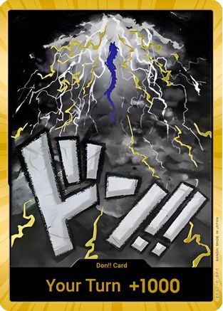 DON!! Card (Kaido) (Gold) Premium Booster -The Best- Foil - Game Nerdz