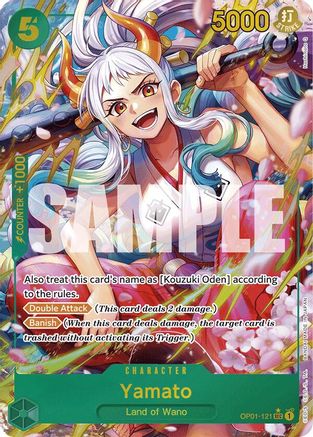 Yamato (OP01-121) (Alternate Art) (OP01-121) Premium Booster -The