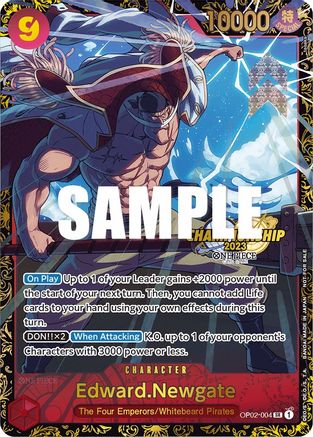 edward newgate one piece card game One Piece TCG: Red