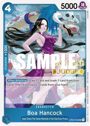 one piece card game boa hancock SP EB03-26 Encased in a durable acrylic holder to highlight the vibrant artwork of this fan One of the most beautiful