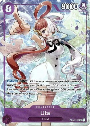 Uta - OP02-120 (Premium Card Collection -Uta-) (OP02-120) One