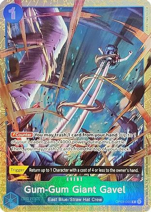 Gum-Gum Giant Gavel (Premium Card Collection -Best Selection Vol