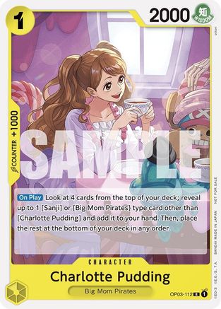 Charlotte Pudding (Tournament Pack 2024 Oct.-Dec.) (OP03-112) One