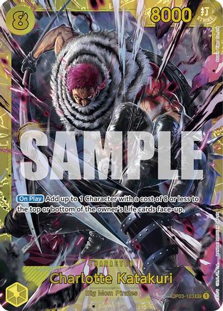 Charlotte Katakuri (Reprint) (OP03-123) Premium Booster -The Best