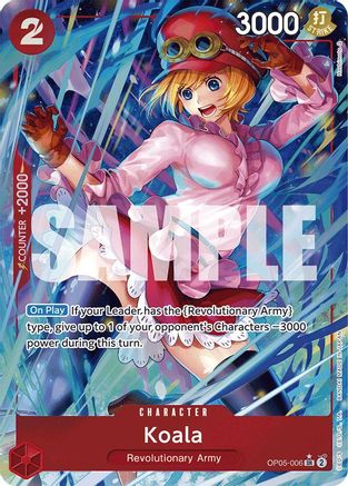 Koala (Alternate Art) (OP05-006) Premium Booster -The Best- Foil
