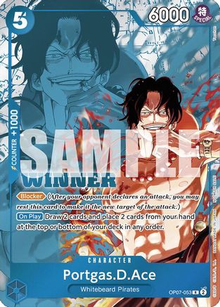 Portgas.D.Ace (Winner Pack 2024 Oct.-Dec.) (OP07-053) One Piece