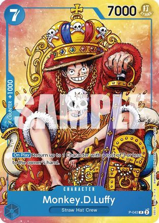 Monkey.D.Luffy (Convention Promo 2024) (P-043) One Piece Promotion