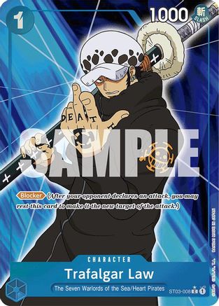 Trafalgar Law (ST03-008) (Full Art) (ST03-008) Premium Booster