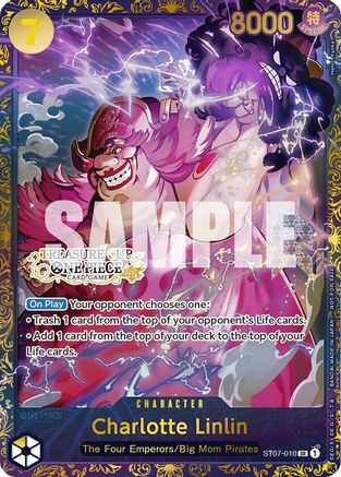 Charlotte Linlin (Treasure Cup) (ST07-010) One Piece Promotion Cards Foil -  Game Nerdz
