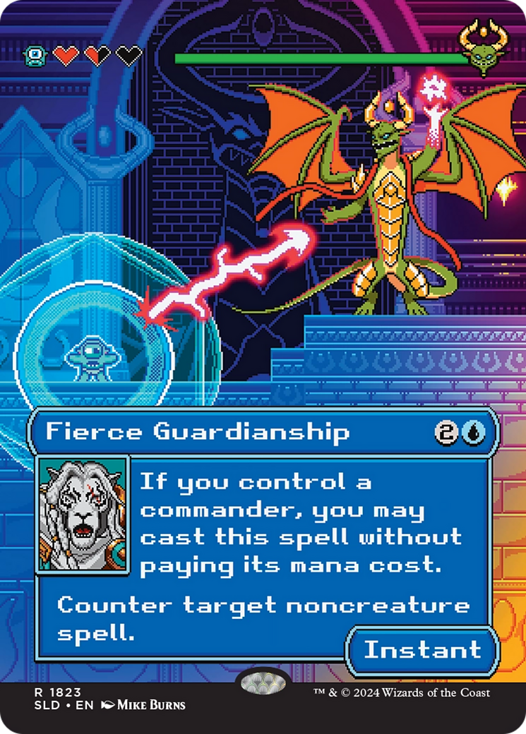 Fierce Guardianship (SLD-1823) - Secret Lair Drop (Borderless