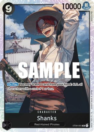 one piece card game shanks deck [OP09] Red Haired Shanks Deck Guide Deck Profile