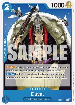 one piece card game zoro and sanji starter deck st-12 One Piece TCG: Zoro and Sanji Starter Deck [ST-12] main image 1