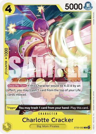 Charlotte Cracker (ST20-002) Starter Deck 20: YELLOW Charlotte