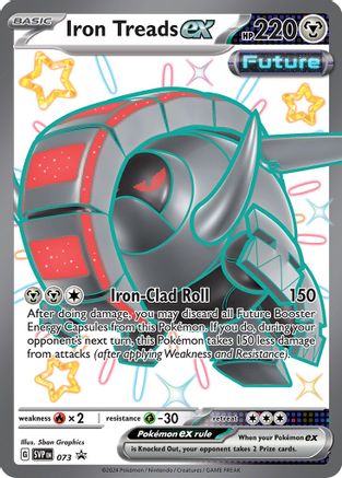 Iron Treads ex 73 - SV Scarlet Violet Promo Cards Holofoil - Game Nerdz