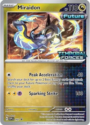 pokemon cards miraidon Miraidon - 069/191 - Surging Sparks main image 1
