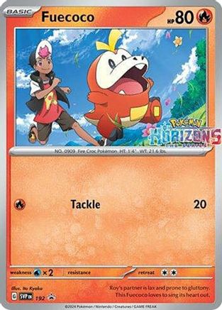 Fuecoco 192 - SV Scarlet Violet Promo Cards Foil - Game Nerdz
