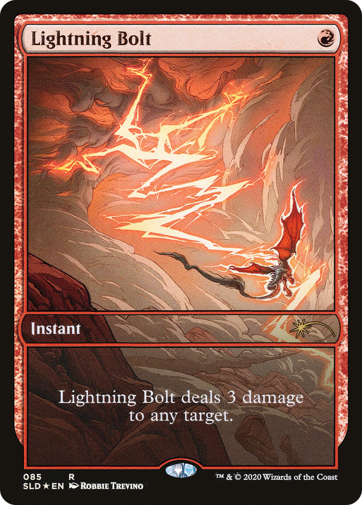 Lightning Bolt (SLD-085) - Secret Lair Drop Foil - Game Nerdz
