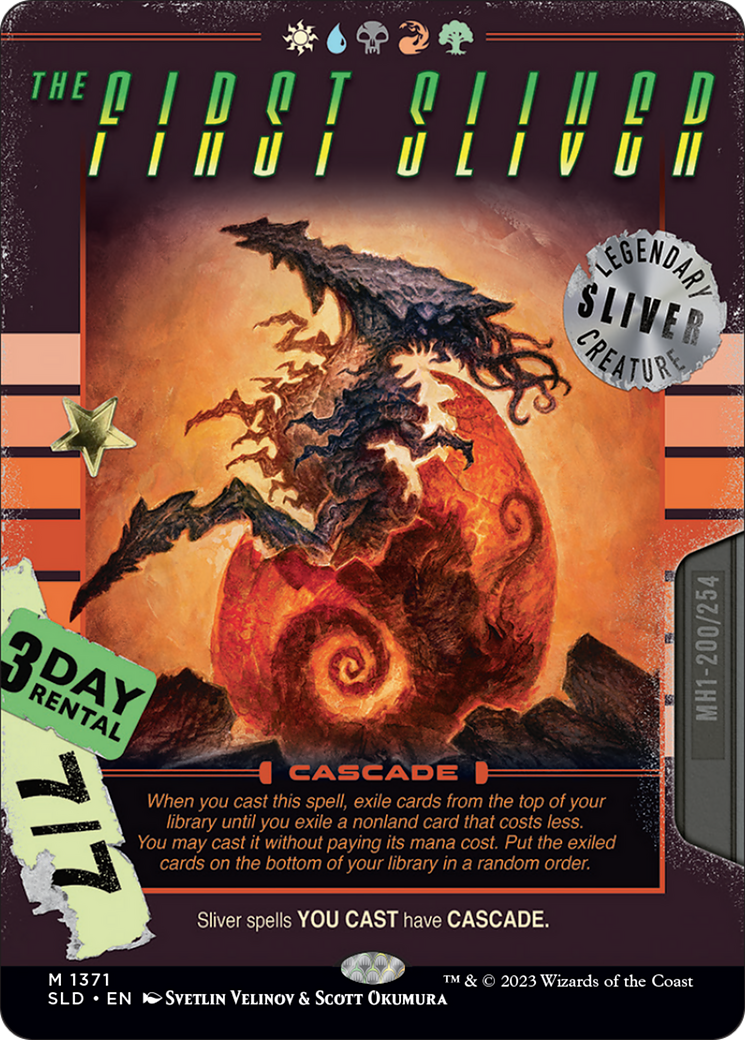 The First Sliver (SLD-1371) - Secret Lair Drop (Borderless) - Game