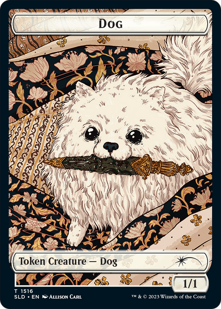 Dog (SLD-1516) - Secret Lair Drop: (Full Art) Foil - Game Nerdz