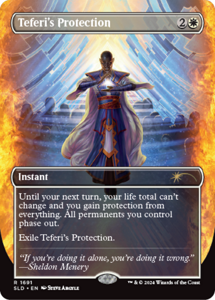 Teferi's Protection (SLD-1691) - Secret Lair Drop (Borderless