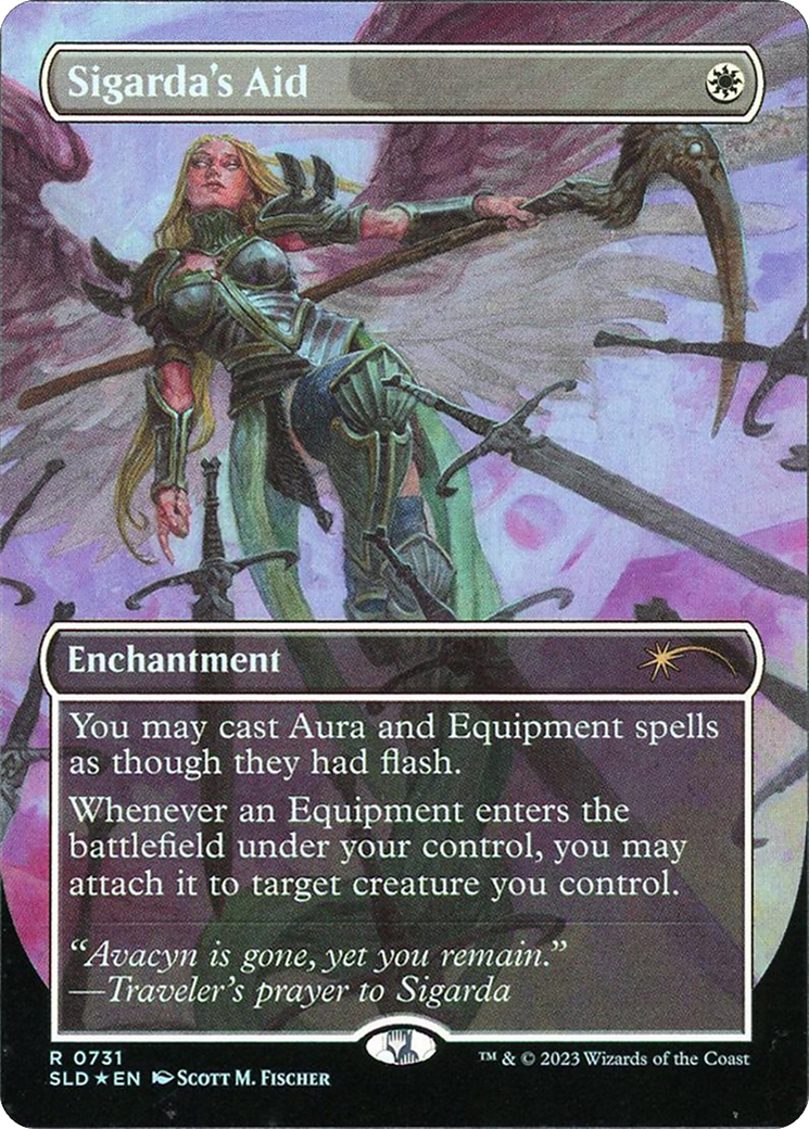 Sigarda's Aid (SLD-731) - Secret Lair Drop Foil - Game Nerdz
