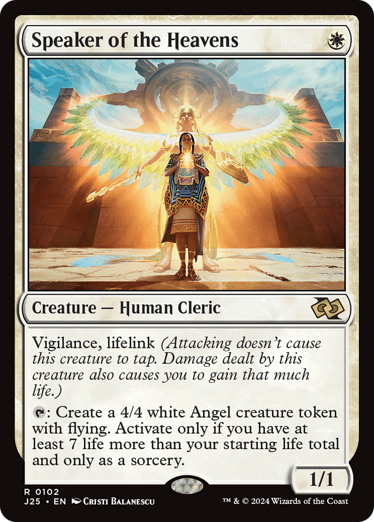 Speaker of the Heavens (J25-102) - Foundations Jumpstart - Game Nerdz