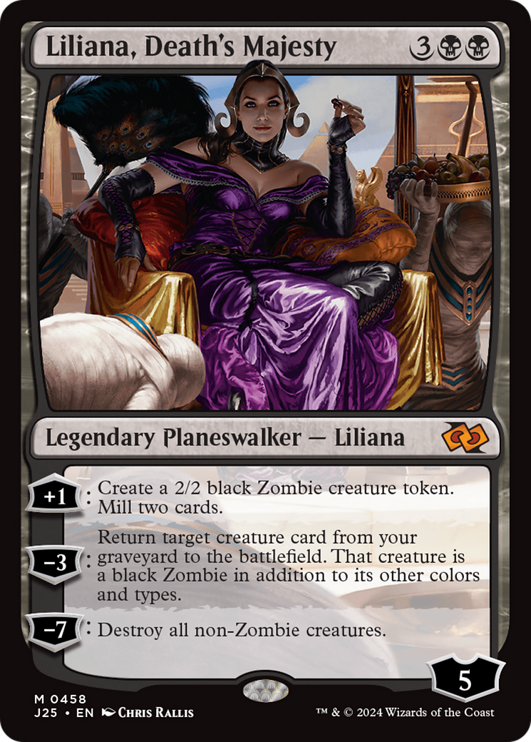 Liliana, Death's Majesty (J25-458) - Foundations Jumpstart - Game Nerdz