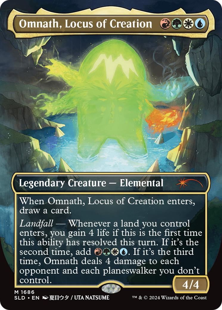 創造の座、オムナス/Omnath, Locus of Creation Foil ミントモール / MINT GAMES MTG(東日本橋) / 【ZNR】【ENG