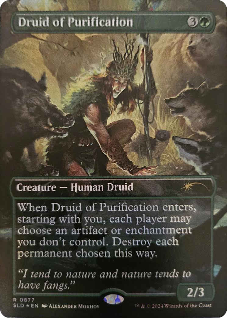 mtg druid cards of the Anima If you search your library this way Ley Druid MTG - Ninth