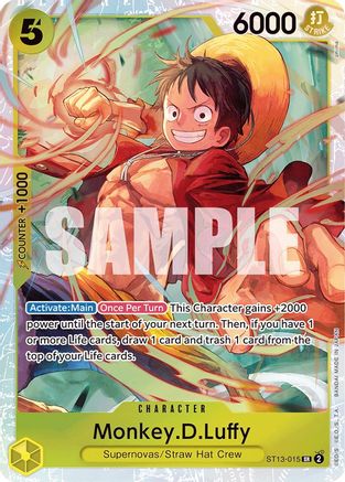 Monkey.D.Luffy (015) (ST13-015) Ultra Deck: The Three Brothers