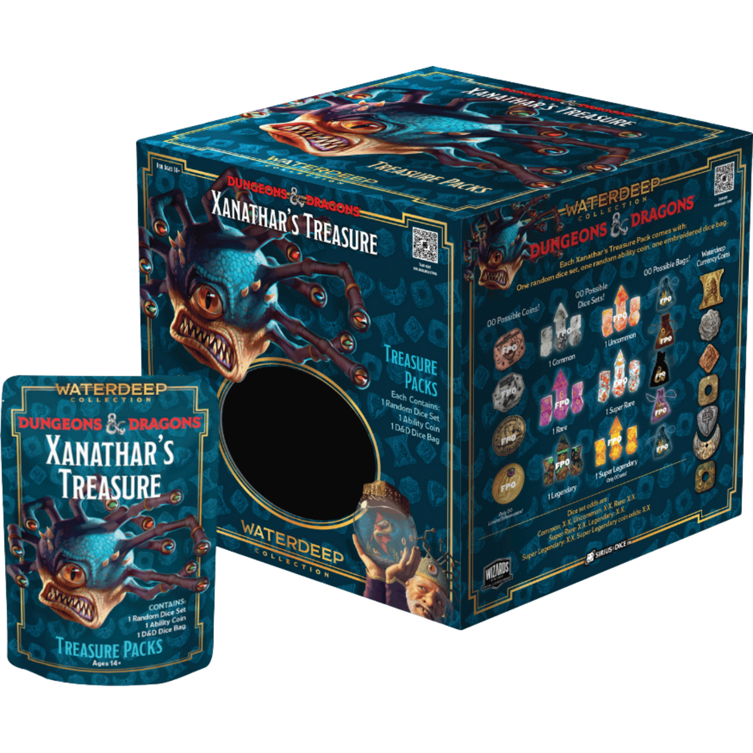 Sirius Dice: D&D Xanathar's Treasure - Waterdeep Collection
