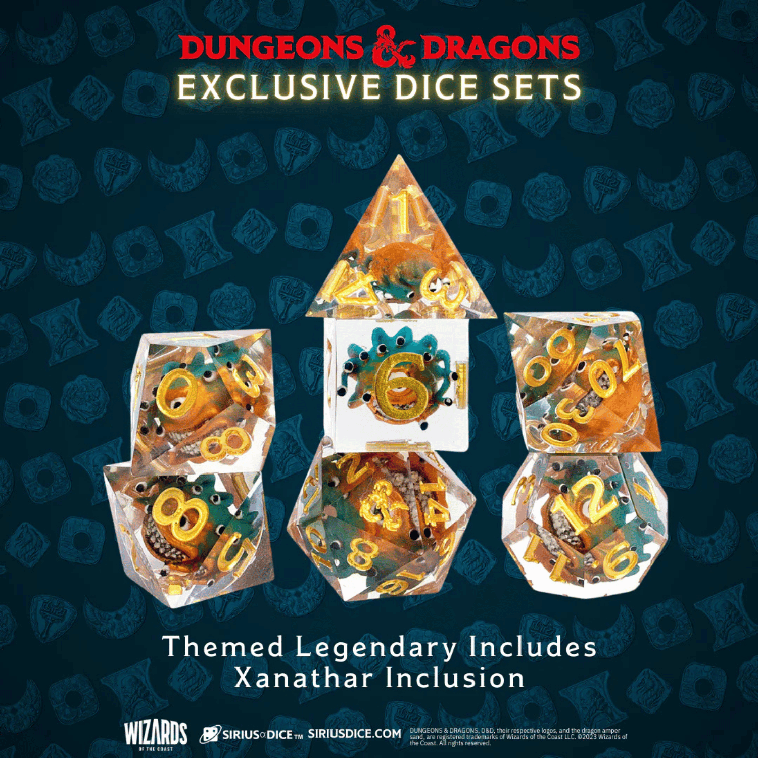 Sirius Dice: D&D Xanathar's Treasure - Waterdeep Collection
