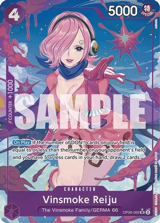 Vinsmoke Reiju (OP06-069) (Alternate Art) (OP06-069) Premium