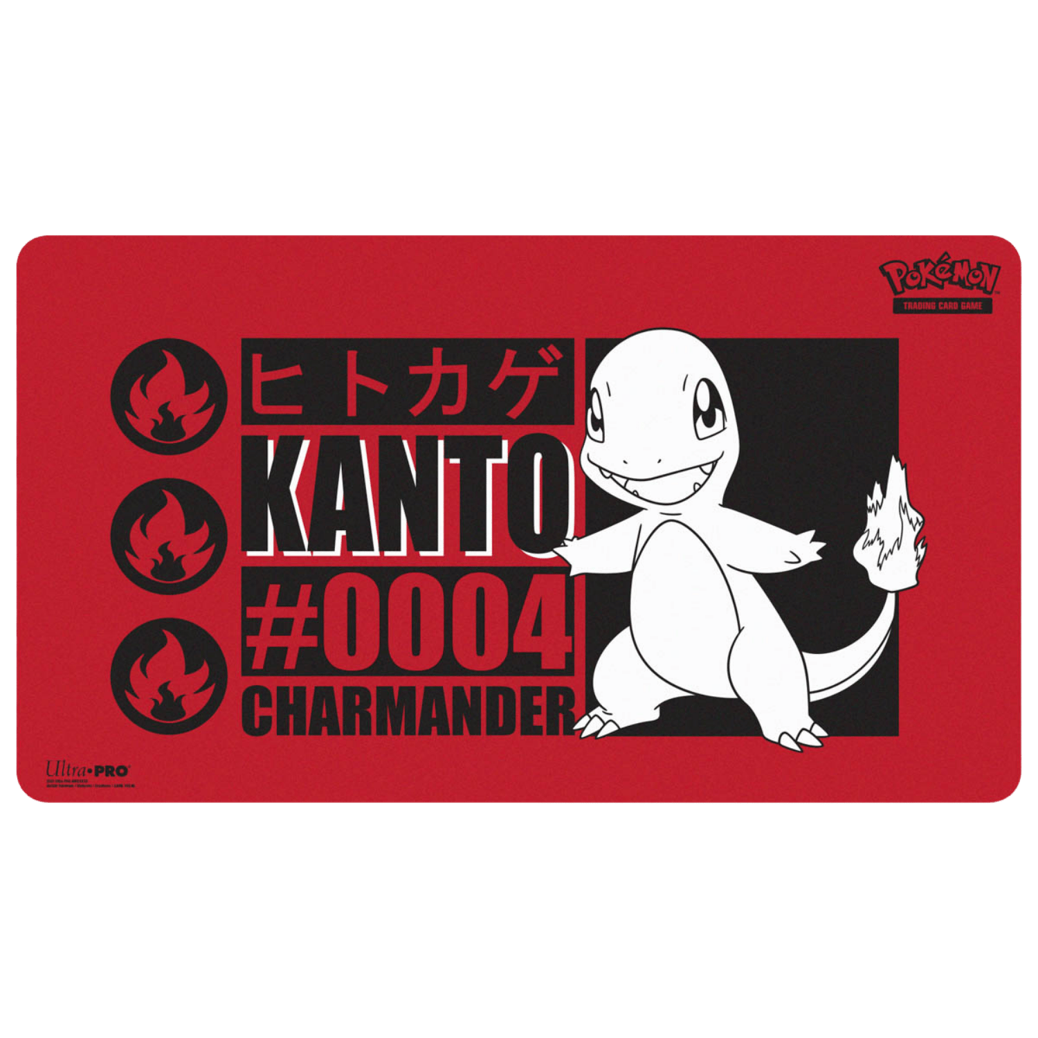 Ultra Pro Playmat: Pokemon - Charmander Kanto #0004 - Game Nerdz