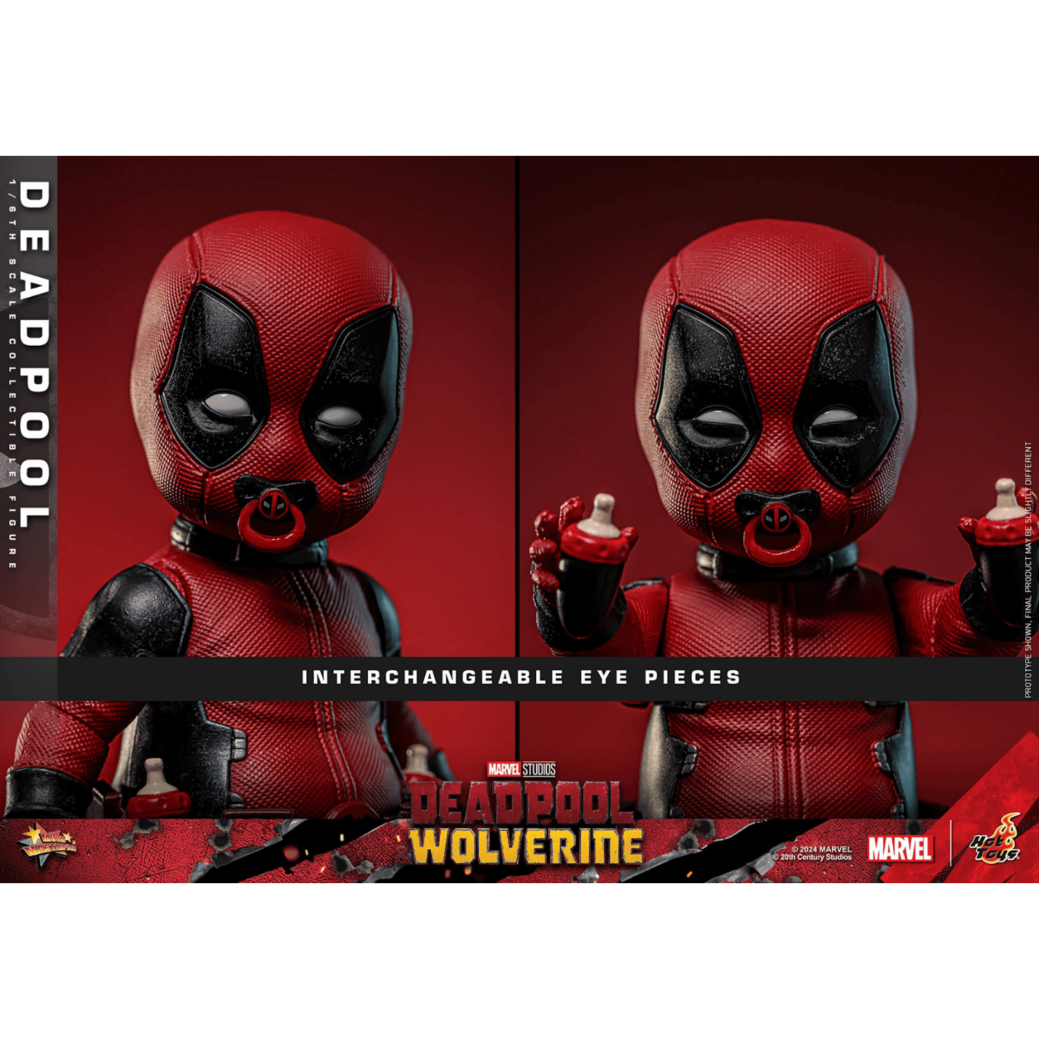Figurine Deadpool 1/16 - Marvel Altaya Collection, Neuve Sous Blister