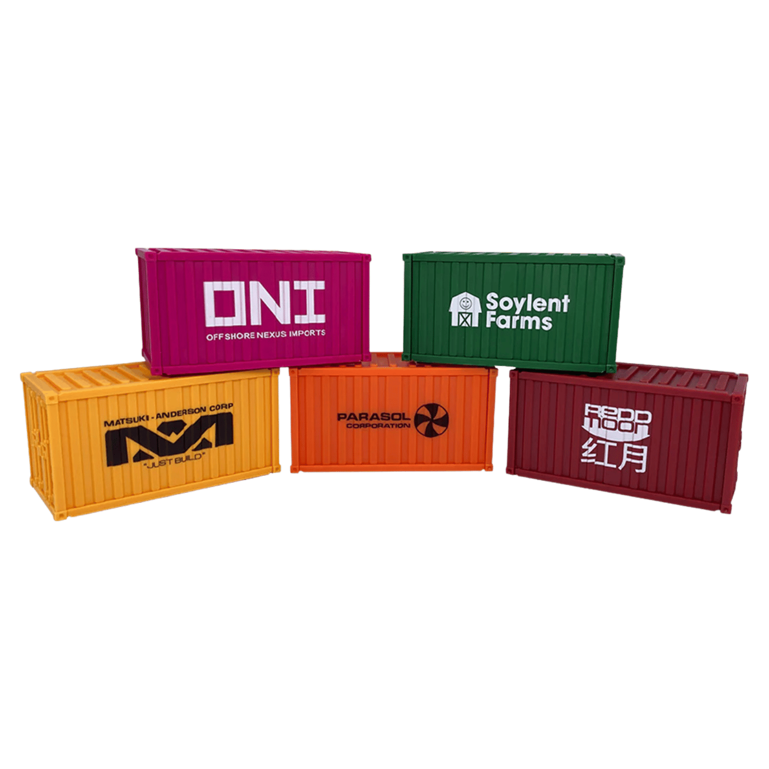 CARGO CONTAINER 製品セット 未使用品！ Monster Scenery: 20' Cargo Containers - Game Nerdz