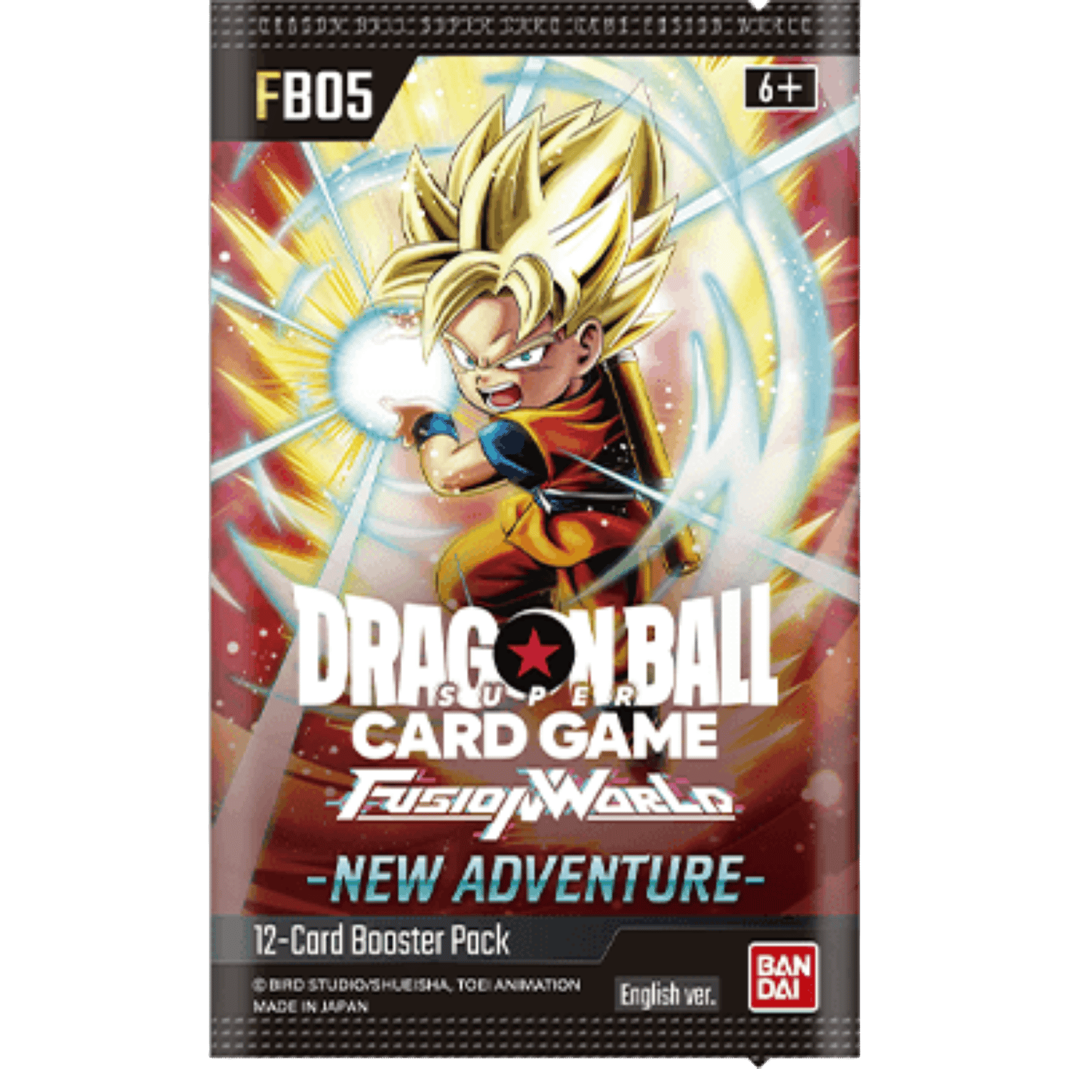 ✨海外限定✨ドラゴンボール 英語BOX Mythic Booster 未開封 ✨ Dragon Ball Super TCG: Fusion World - New Adventure FB05 - Booster