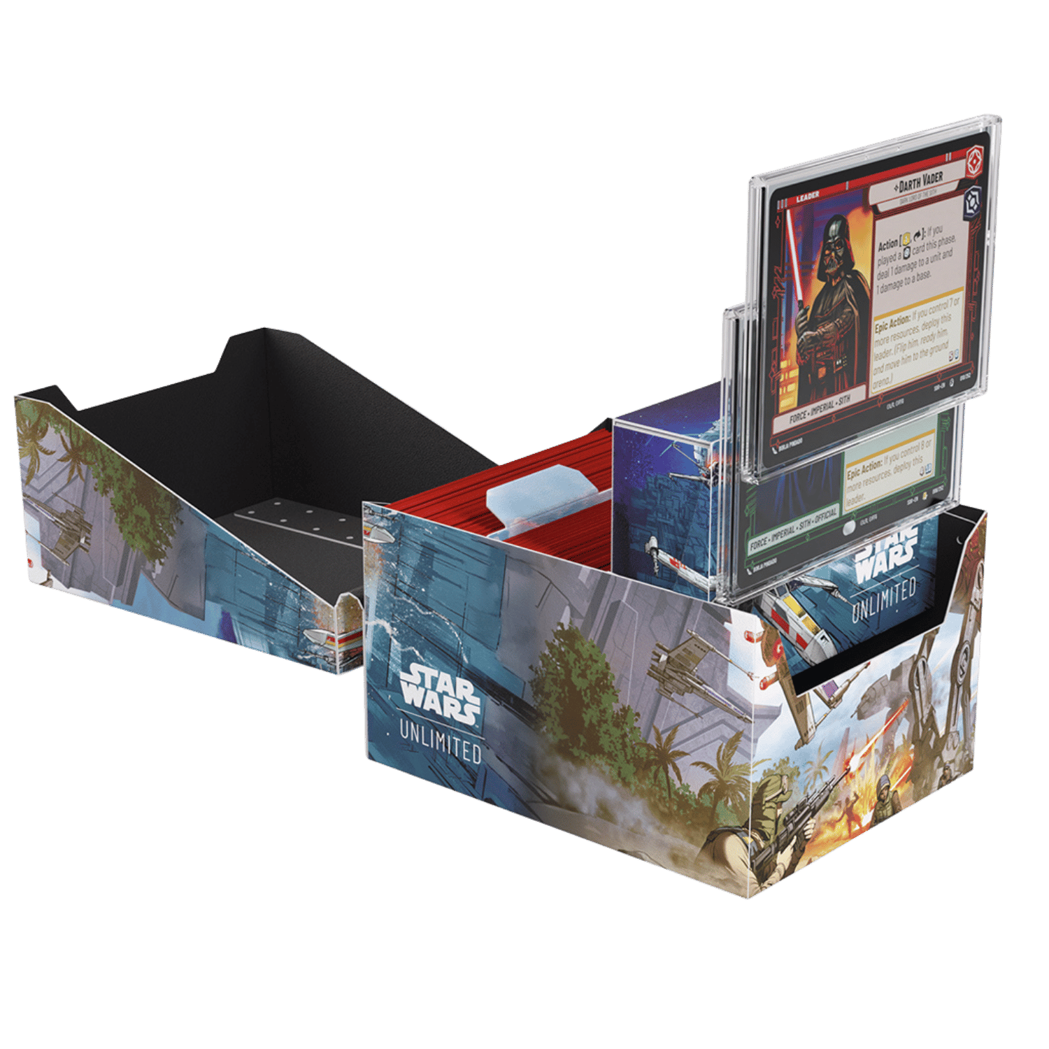 Gamegenic Deck Box: Star Wars Unlimited - Twin Suns Soft Crate
