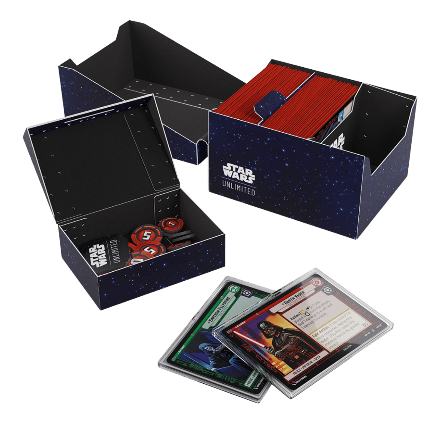 Gamegenic Deck Box: Star Wars Unlimited - Twin Suns Soft Crate