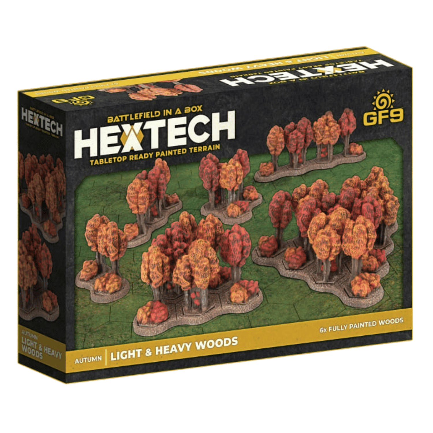 Battlefield in a Box \"Autumn Wood\" 3セット Found an unopened set of Battlefield in a Box trees in my