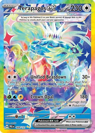 prismatic evolutions rare cards Pokemon ex has been Knocked Out 2025 Scarlet & Violet: Prismatic