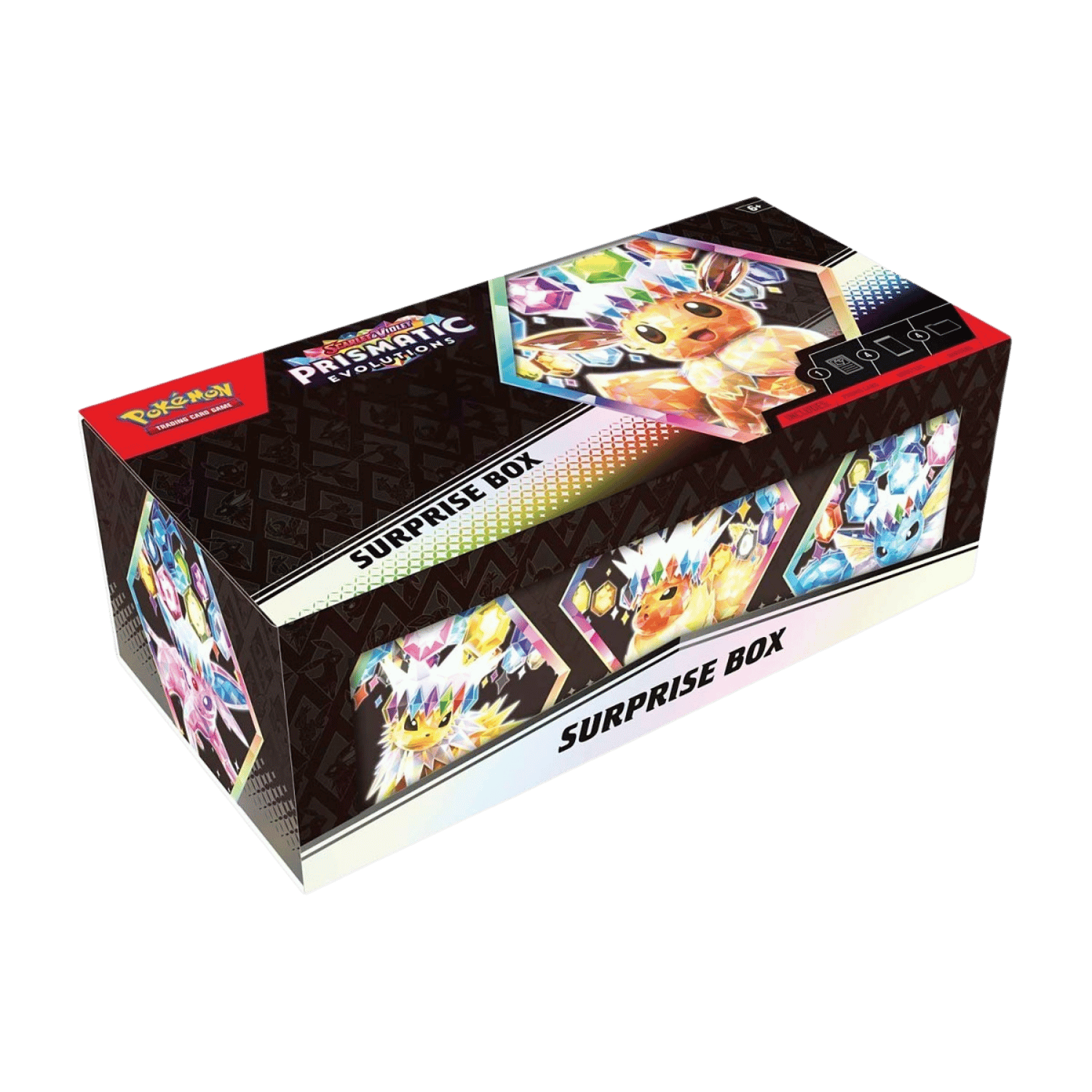 ポケモンカードゲーム 英語版 BOX prismatic evolutions Pokemon: Scarlet & Violet - Prismatic Evolutions - Surprise
