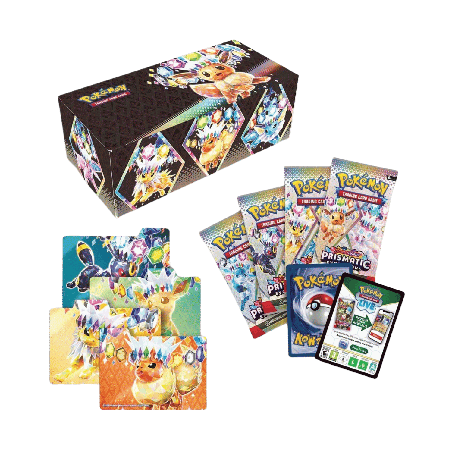 pokemon booster box prismatic evolutions TCG: Scarlet & Violet offering a unique blend of stunning artwork Pokémon TCG: Scarlet & Violet-Prismatic