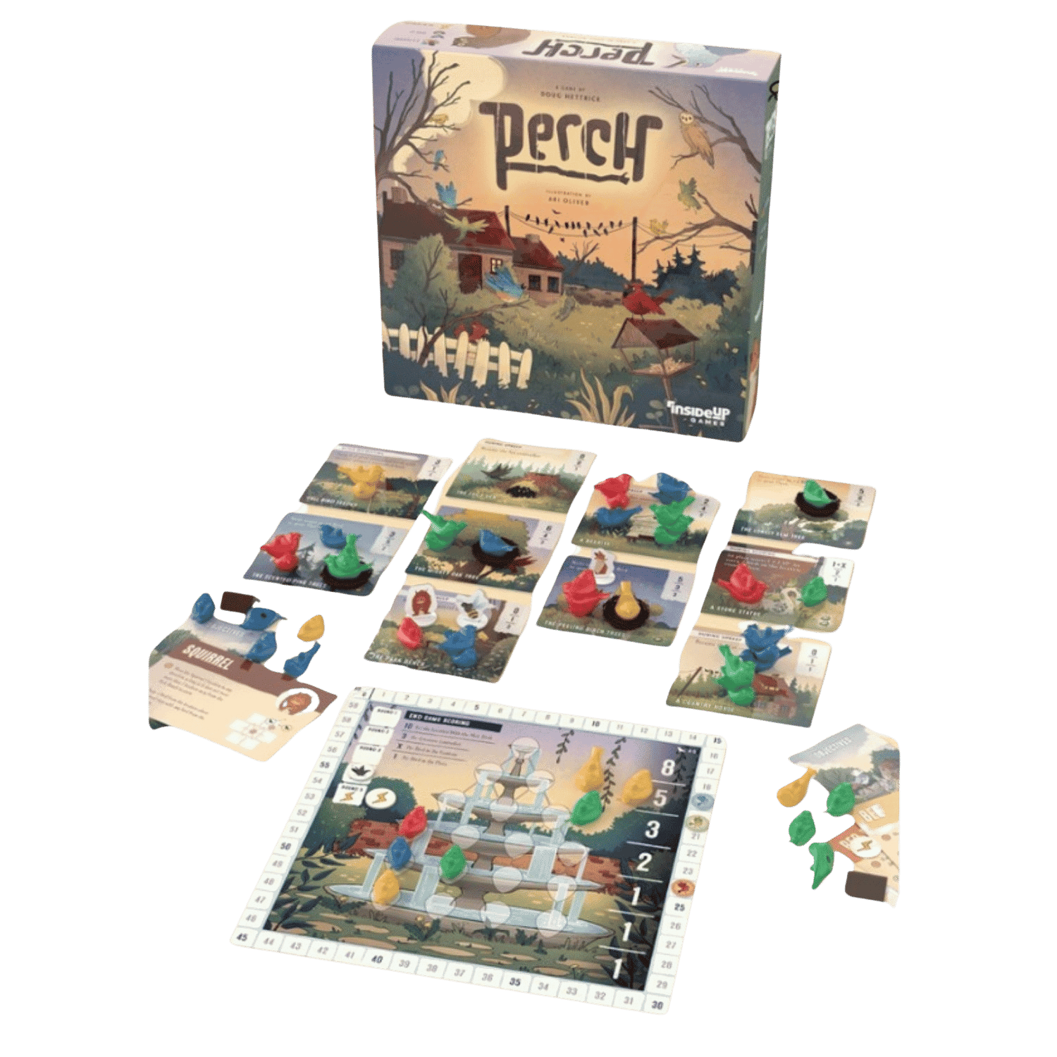 Perch w/Goodies Bag (Kickstarter) - Game Nerdz