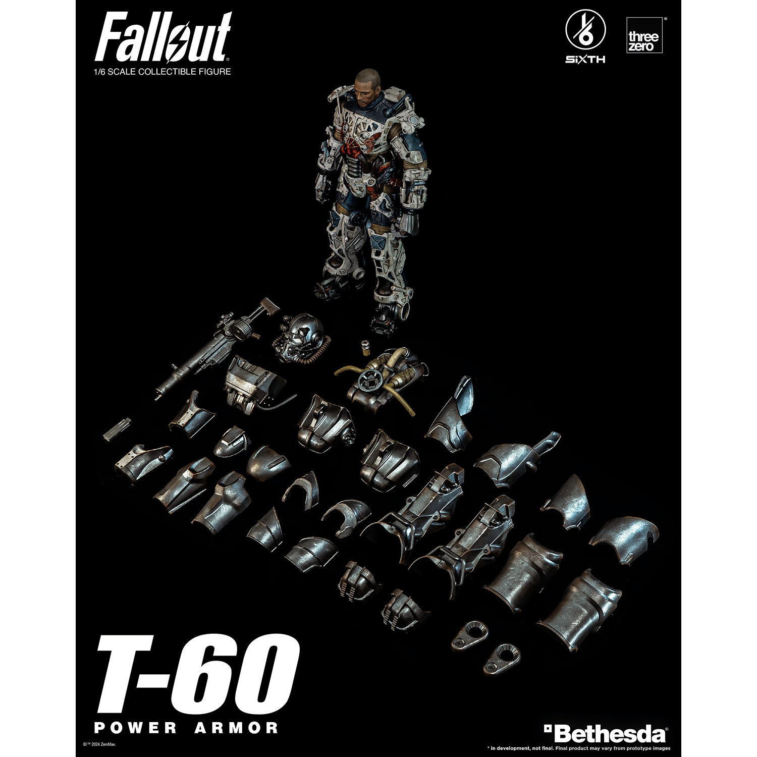 Fallout T-60 Power Armor 1/6スケール Fallout1/6 T-60 Power Armor – threezero store