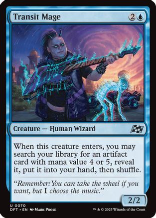 Transit Mage (DFT-070) - Aetherdrift Foil Transit Mage (DFT-070) - Aetherdrift Foil