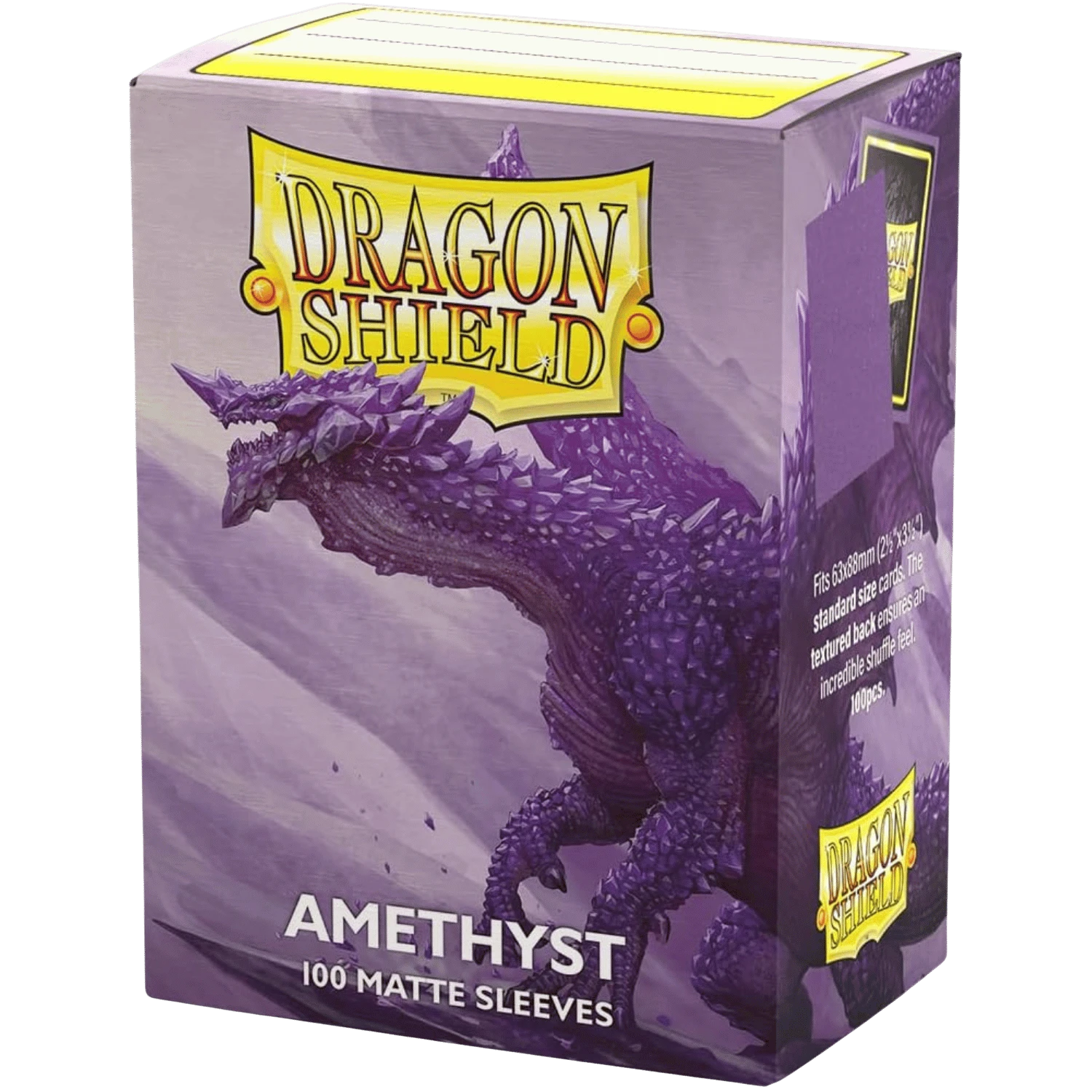 Dragon Shield: Amethyst Matte - Standard Size Card Sleeves (100ct