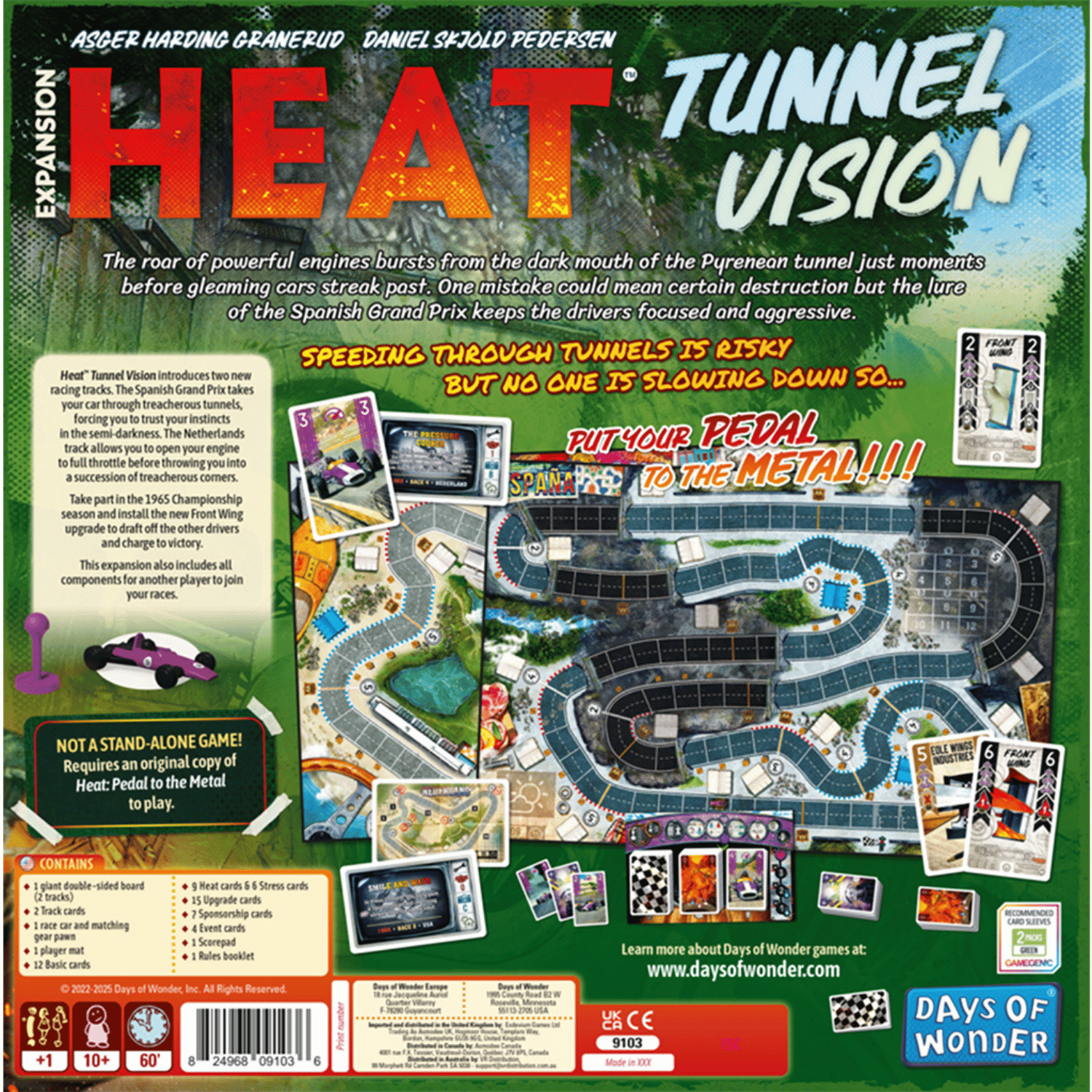 Heat: Tunnel Vision Expansion - Game Nerdz