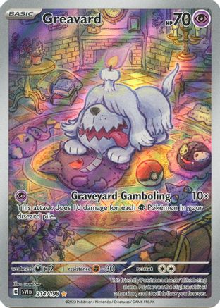 Greavard - 214/198 214 - SV01 Scarlet Violet Base Set Holofoil - Game Nerdz