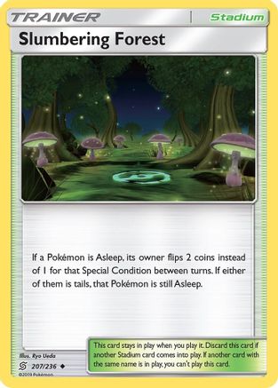 Slumbering Forest 207/236 - SM Unified Minds - Game Nerdz